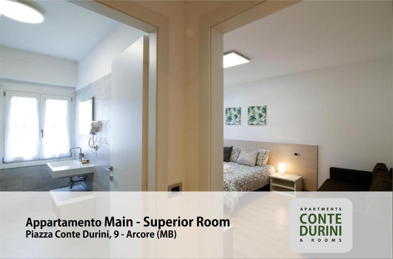 Conte Durini Apartments & Rooms Arcore Luaran gambar